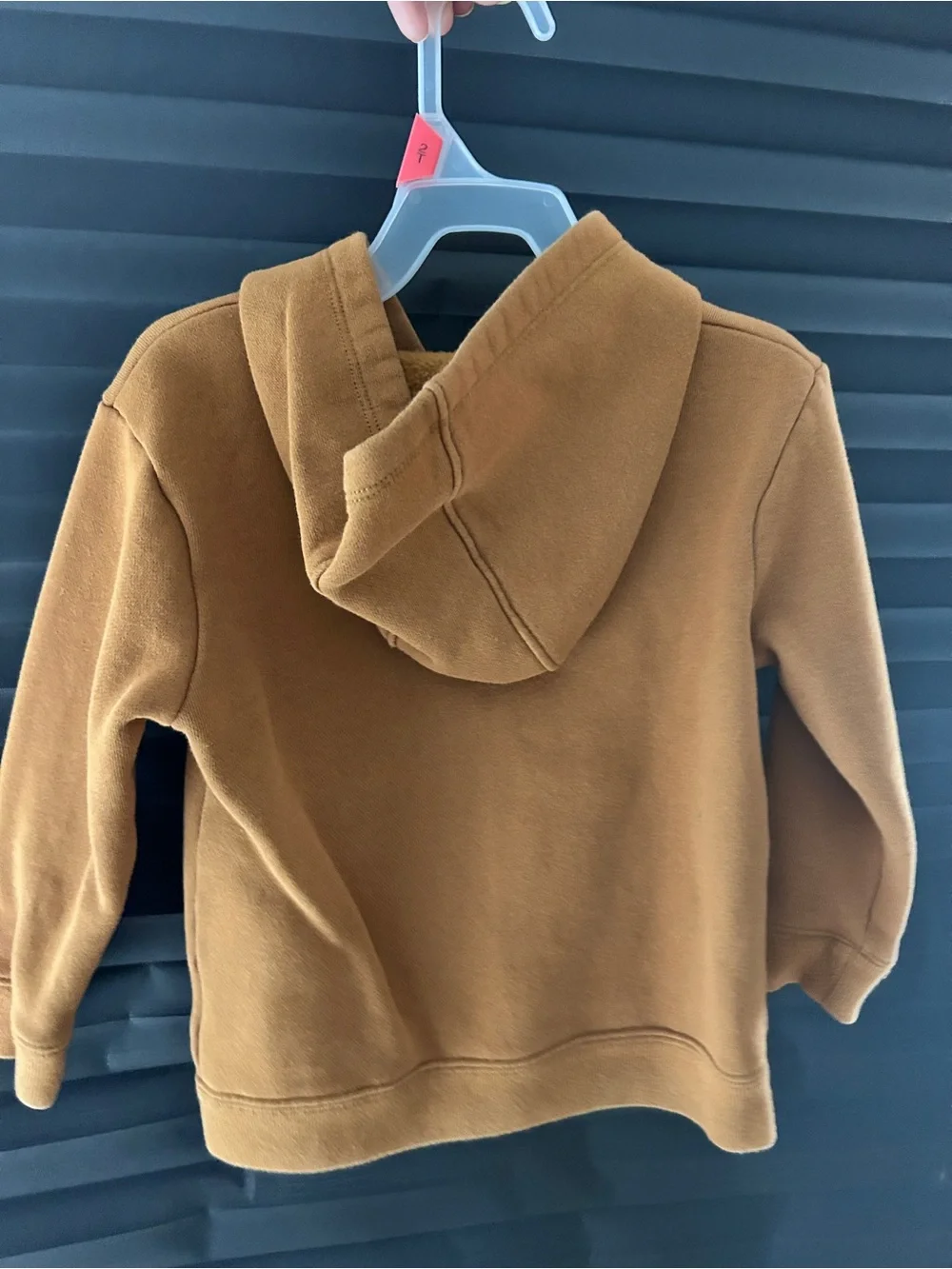 Carhartt Kids Hooded Zip Sweatshirt in Caramel